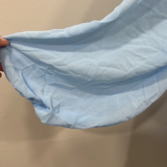 Michael Costello x REVOLVE Sunny Mini Dress in Blue - Picture 9 of 10